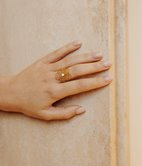 Bague en acier inoxydable Romy