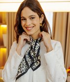 Foulard carré Romance