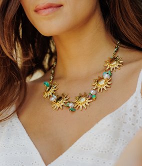 Collier en acier inoxydable Hakim