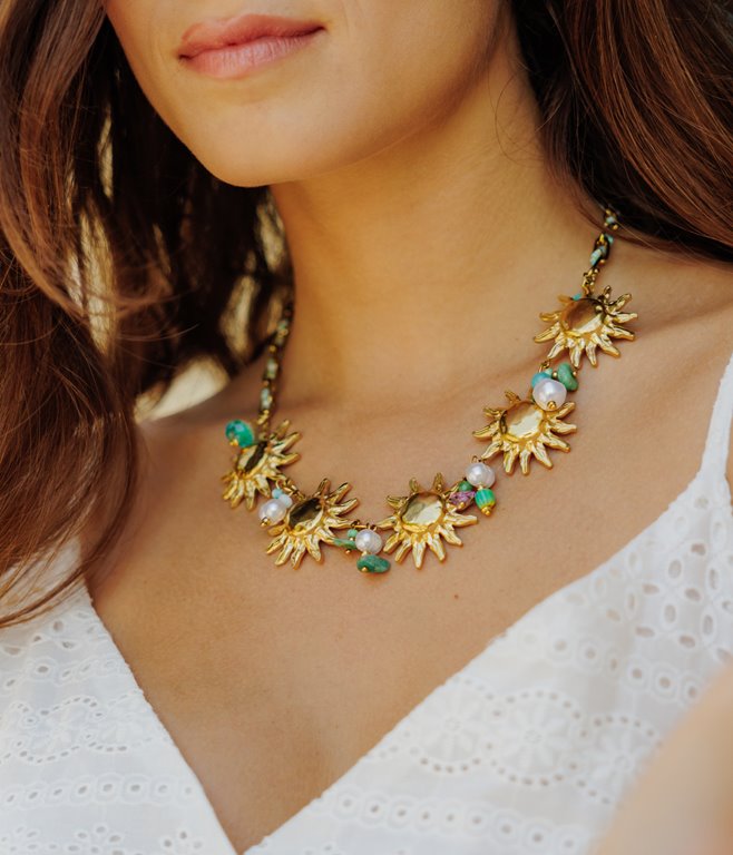 Collier en acier inoxydable Hakim