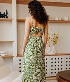 Robe longue Alexa dos nu