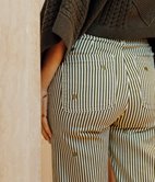 Jean large Kate rayé