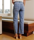 Jean large Monia brodé