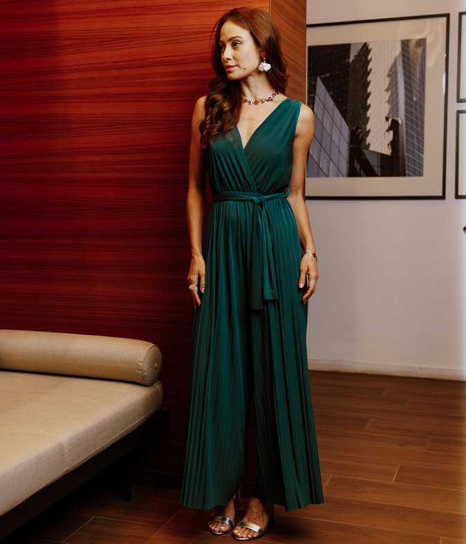 Combi pantalon Penny plissée