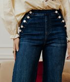 Jean large à pont Zoé