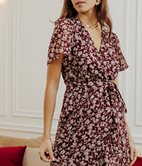 Robe longue Sophia asymétrique