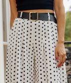 Pantalon large Alana à pois