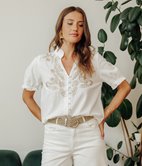 Blouse Alycia brodée