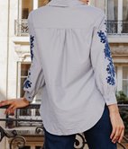 Chemise brodée Etta