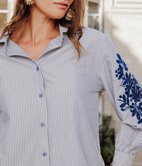 Chemise brodée Etta