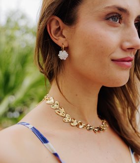 Boucles en acier inoxydable Amelie