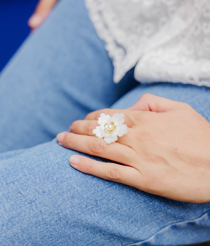 Bague en acier inoxydable Jessie