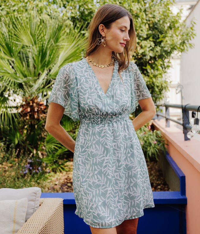 Robe Palma cache-coeur