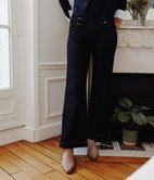 Pantalon large à boutons Estelle