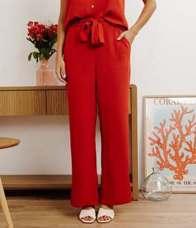 Pantalon large Ava