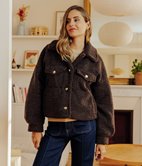 Manteau Ortense bouclette
