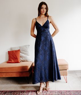 Robe longue Camille dos nu