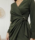 Robe Kheira drapée