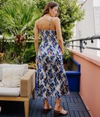 Robe longue Koko à bretelles