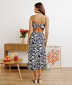Robe longue Alexa dos nu