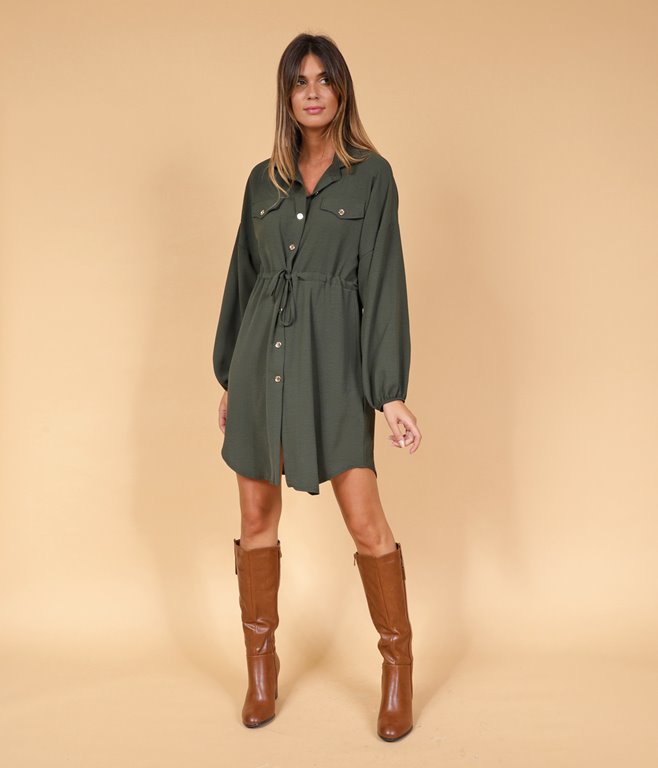 Robe style militaire 