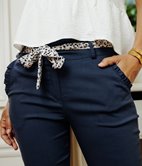 Pantalon 7/8eme ceinturé