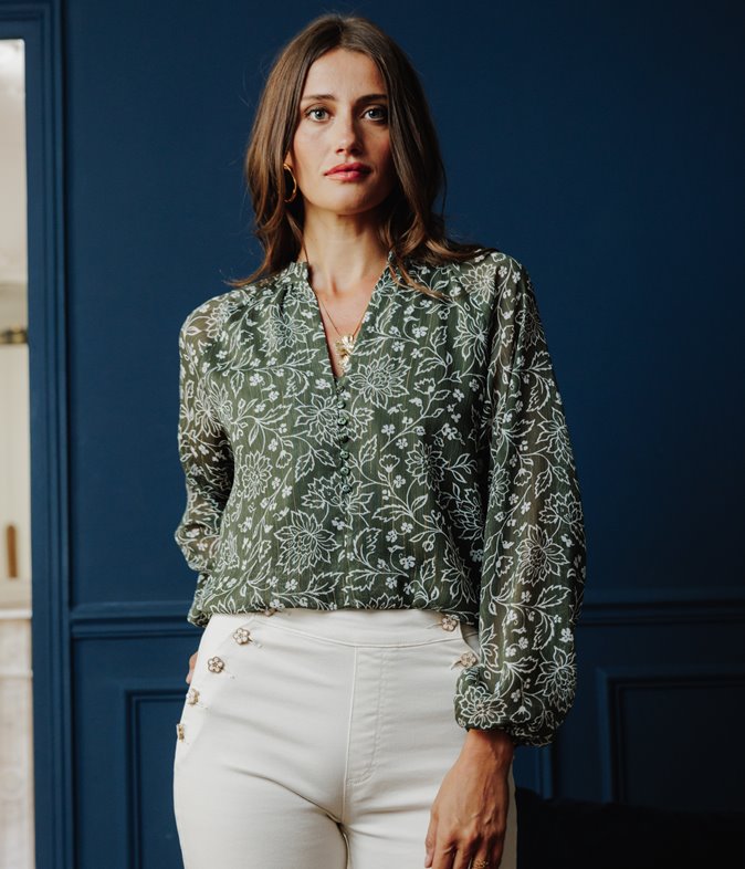 Blouse bouffante Dora