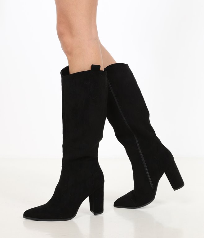 bottes hautes talons