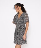 Robe cache-cœur Olivia