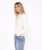 Pull ample à boutons