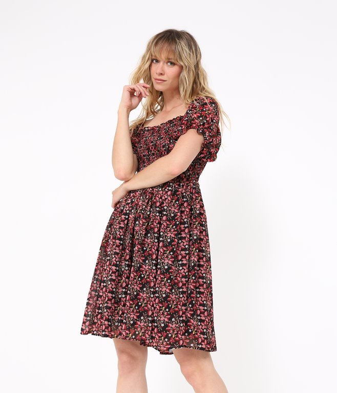 Robe à smocks Rosie