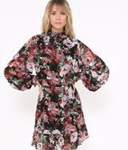 Robe col montant Pénélope 