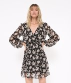 Robe cache-cœur Rosaline 