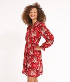 Robe style chemise imprimée Dounia