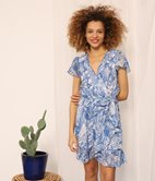 Robe cache-cœur Alma