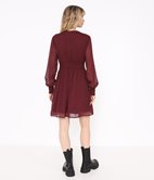 Robe corset en plumetis