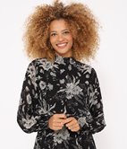 Robe courte imprimée Billie