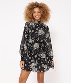 Robe courte imprimée Billie