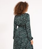 Robe style chemise imprimée Leslie