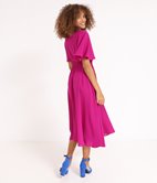 Robe longue Capeline