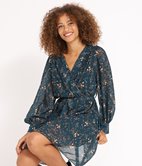 Robe cache-cœur Valentine