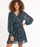 Robe cache-cœur Valentine