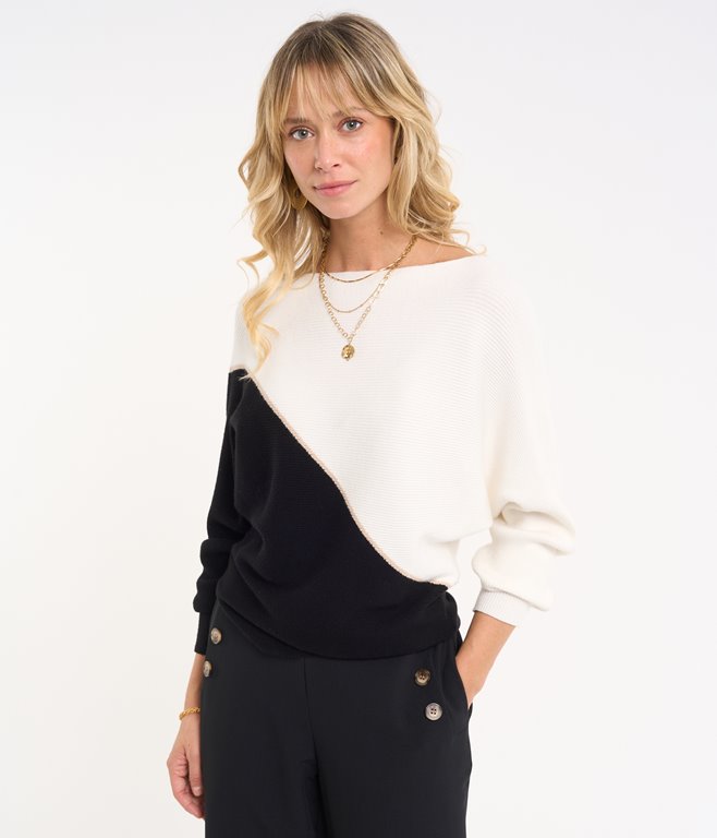 Pull bicolore Cynthia