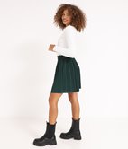 Jupe plissée en maille