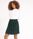 Jupe plissée en maille