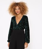 Body à sequins