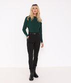 Pantalon carotte ceinturé Iris