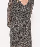 Robe plissée Léora