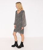 Robe plissée Léora