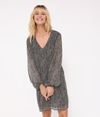 Robe plissée Léora